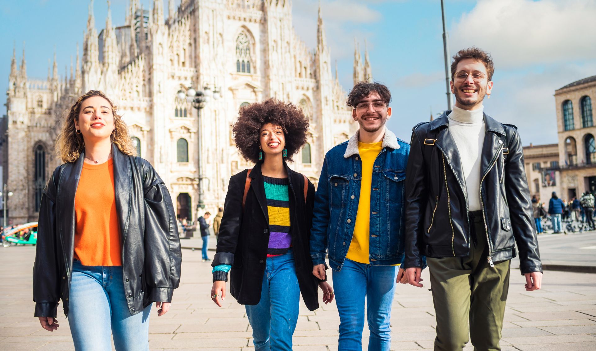 primo giorno in un corso intensivo di italiano a Milano